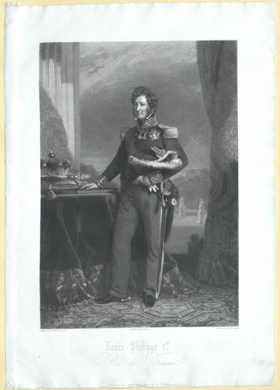 Kung av Frankrike Louis Philipp av Artist Unknown