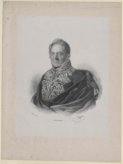Klemens Graf Brandis (tryck) av Artist Unknown