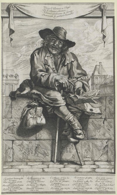 Le Gaillard Boiteaux av Artist Unknown
