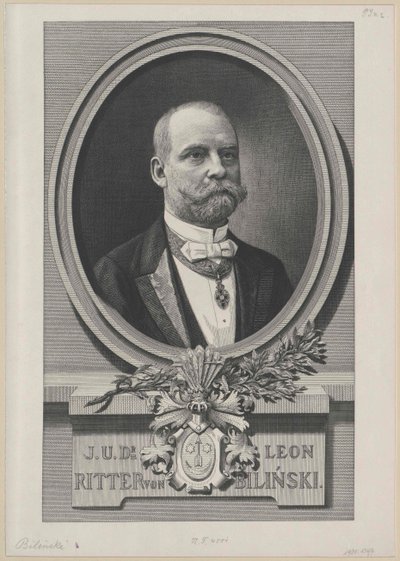 Leon Ritter Bilinski (tryck) av Artist Unknown