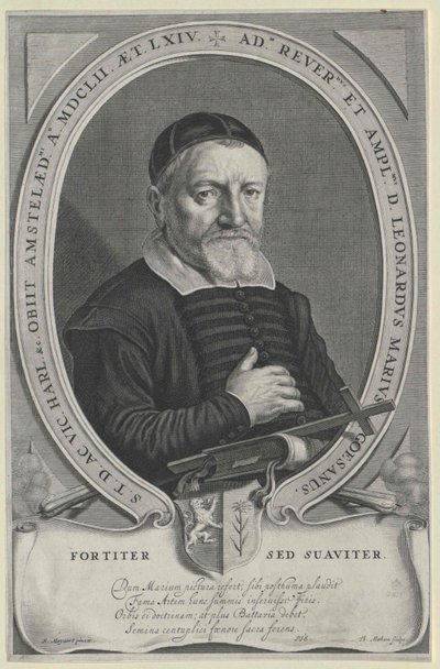 Leonhard Marius (tryck) av Artist Unknown