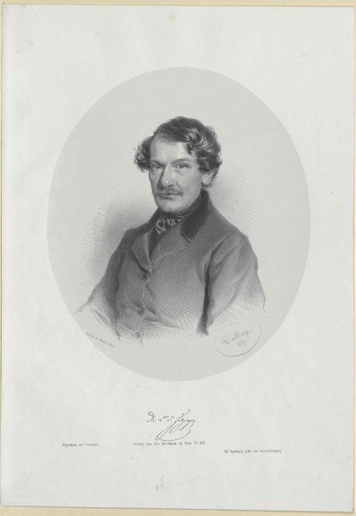 Leopold Joseph Fitzinger av Artist Unknown