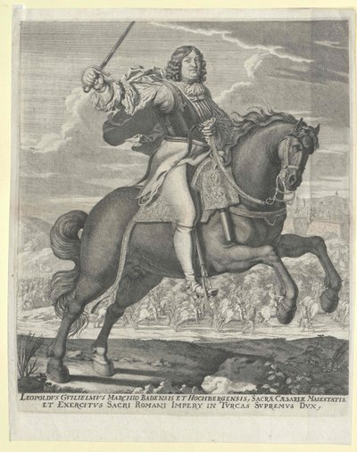 Leopold Wilhelm I of Baden-Baden av Artist Unknown