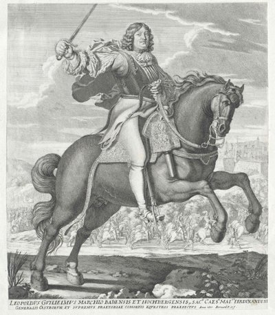 Leopold Wilhelm I of Baden-Baden av Artist Unknown
