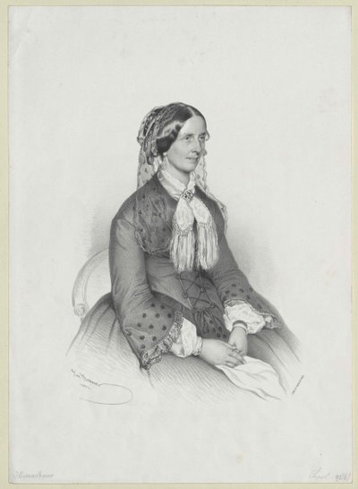 Bodde cirka 1853 Himmelbauer av Artist Unknown