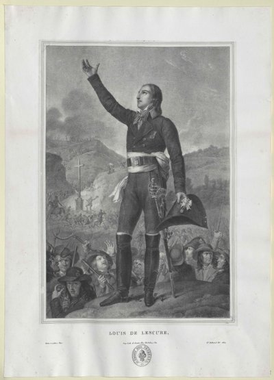 Louis-Marie de Salgues markis de Lescure av Artist Unknown