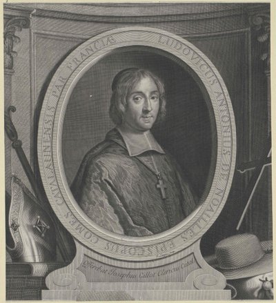 Louis Antoine de Noailles av Artist Unknown