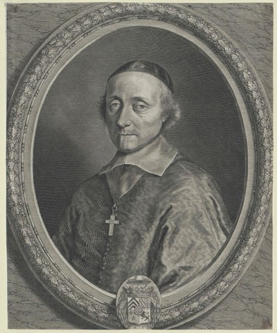 Louis Hercule de Levis de Ventadour (tryck) av Artist Unknown