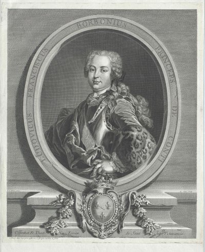 Ludwig Franz hertig Conty av Artist Unknown