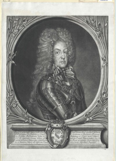 Markgreve av Baden-Baden Ludwig Wilhelm av Artist Unknown