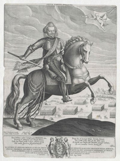 Markgreve av Brandenburg-Ansbach Joachim Ernest av Artist Unknown