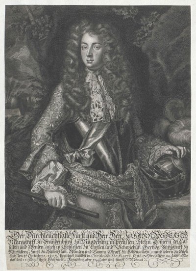 Markgreve av Brandenburg-Ansbach Johann Frederick av Artist Unknown