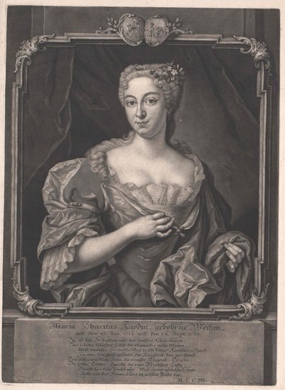 Maria Charitas Weiss av Artist Unknown