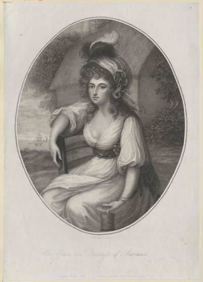 Mary Isabella Lady Somerset av Artist Unknown