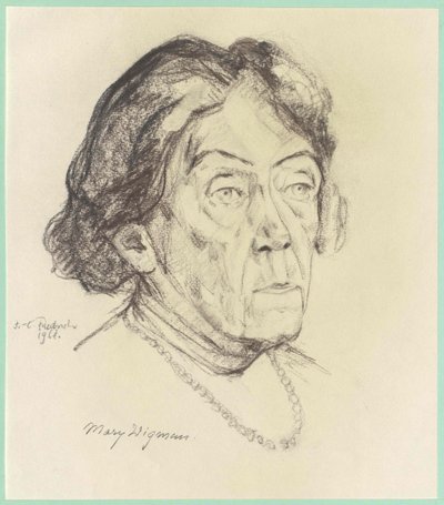 Maria Wigman av Artist Unknown