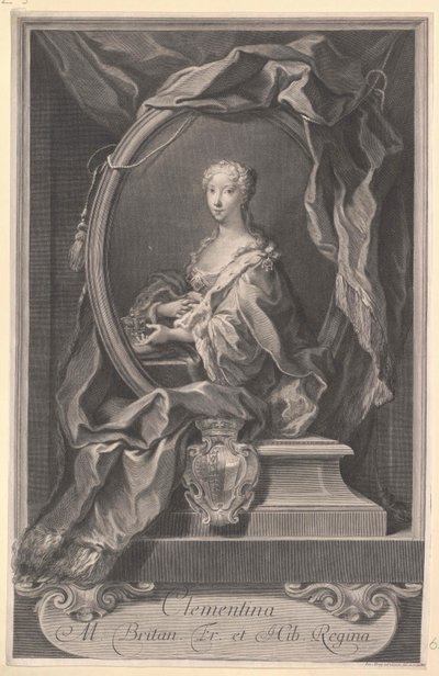 Maria Clementine Sobieska av Artist Unknown
