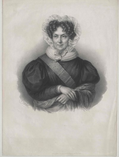Marie Benoite Prevost de La Croix av Artist Unknown
