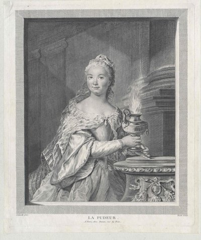 Marie Diane Antoinette de Rosset de Rocozel de Fleury av Artist Unknown