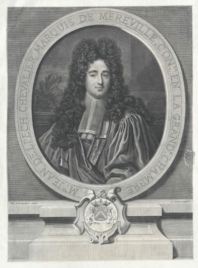 Markis de Mereville Delpech av Artist Unknown