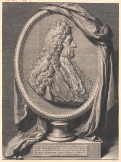 Markis de Villacerf Colbert av Artist Unknown