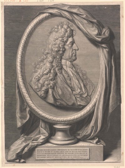 Markis de Villacerf Colbert av Artist Unknown