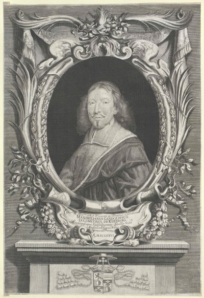 Max Gandolf greve Kueenburg av Artist Unknown