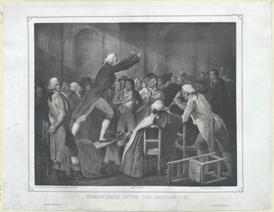 Maximilien de Robespierre av Artist Unknown