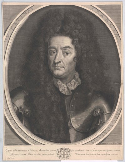 Nicolas de Catinat (tryck) av Artist Unknown