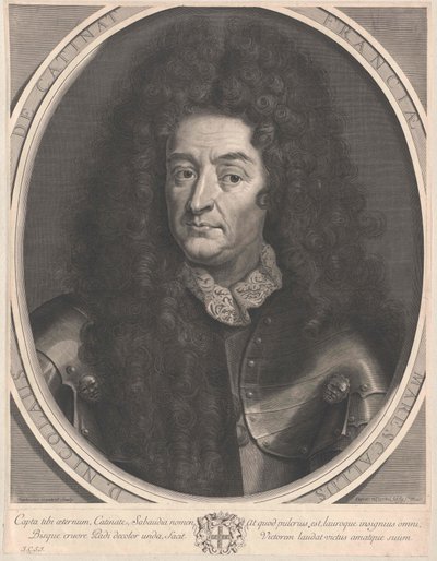 Nicolas de Catinat (tryck) av Artist Unknown