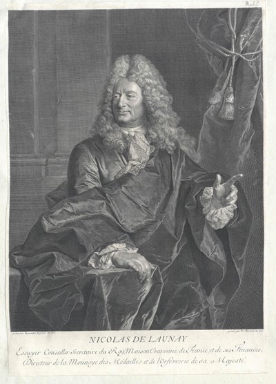 Nicolas de Launay av Artist Unknown