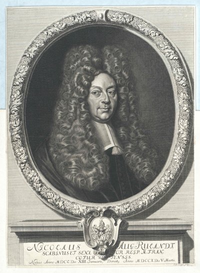 Nicolaus August Ruland av Artist Unknown