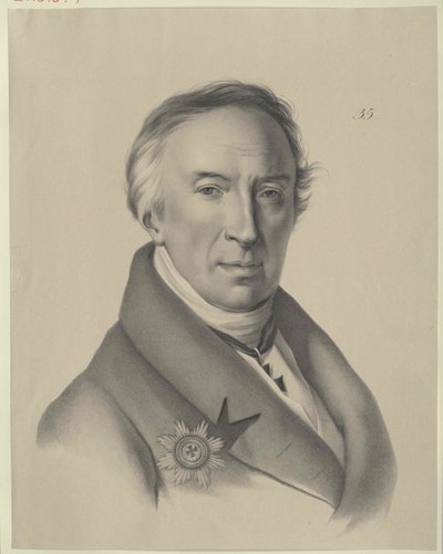 Nikolai Mikhailovich Karamzin av Artist Unknown