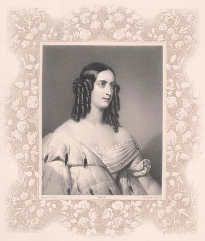 Oettingen-Oettingen och Oettingen-Wallerstein, Caroline prinsessa till (1824-1889) av Artist Unknown