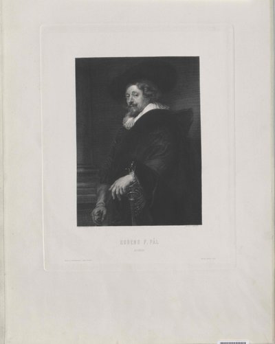 Peter Paul Rubens av Artist Unknown