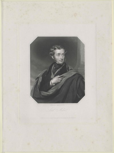 Philip Henry earl viscount Mahon Stanhope av Artist Unknown