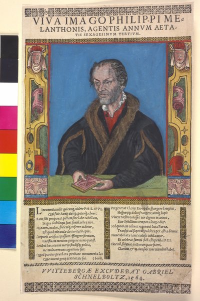 Philip Melanchthon av Artist Unknown