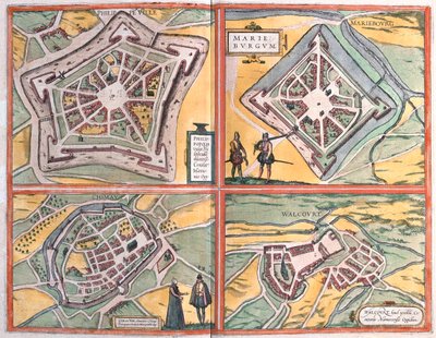 Phlippeville, Mariembourg, Chimay, Walcourt, Belgien av Artist Unknown