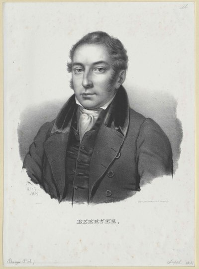 Pierre Antoine Berryer (tryck) av Artist Unknown
