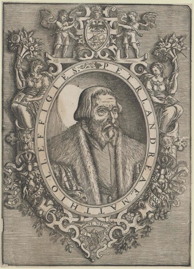 Pietro Andrea Mattioli (tryck) av Artist Unknown