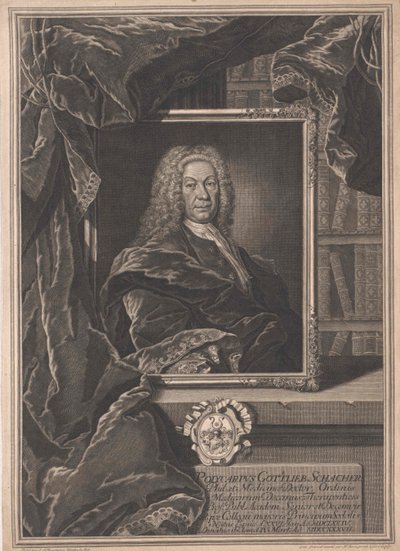Polycarp Gottlieb Schacher av Artist Unknown
