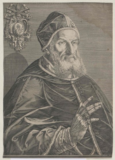Påven Gregorius XIII av Artist Unknown