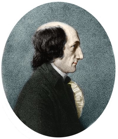 Porträtt av Charles Stanhope . Engelsk uppfinnare. av Artist Unknown