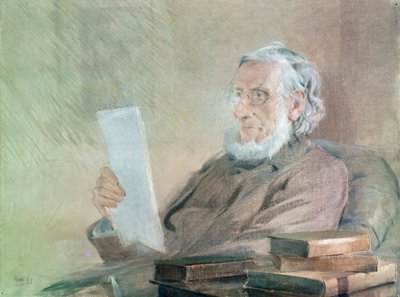 Porträtt av John Tyndall (Leighlin Bridge av Artist Unknown