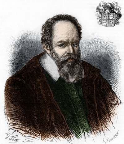 Porträtt av Pierre Jeannin 1540-1622. Fransk domare. av Artist Unknown