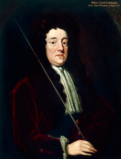 Porträtt av Sidney Godolphin, I greve av Godolphin (Breage av Artist Unknown