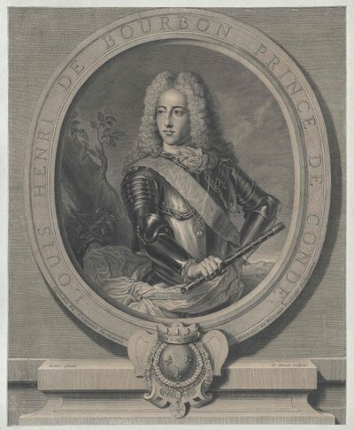 Prins av Conde Louis Henry av Artist Unknown