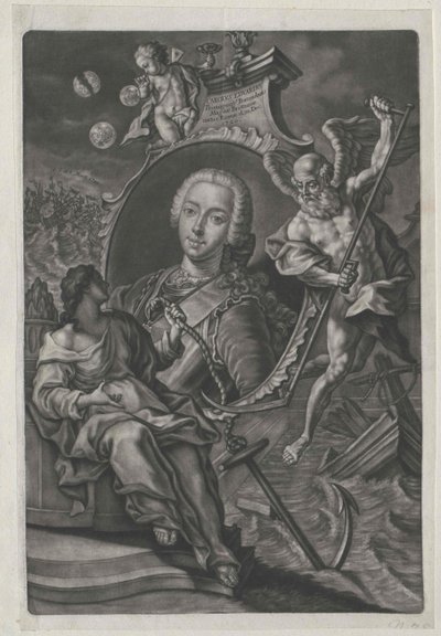 Prins av England Karl Eduard (tryck) av Artist Unknown