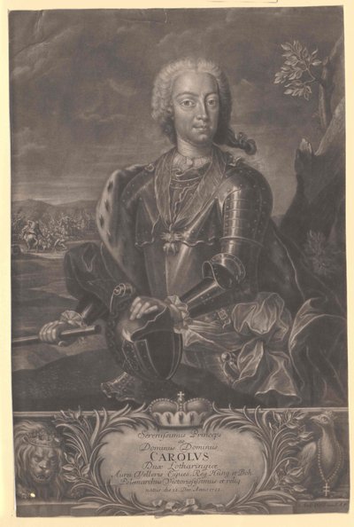 Prins av Lothringen Karl Alexander av Artist Unknown