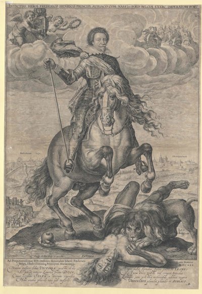 Prins av Oranien Fredrik Henrik av Artist Unknown