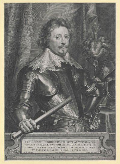 Prins av Oranien Fredrik Henrik av Artist Unknown